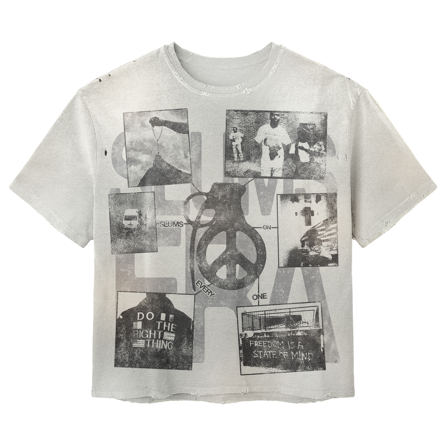 SLUMS IS WAR TEE